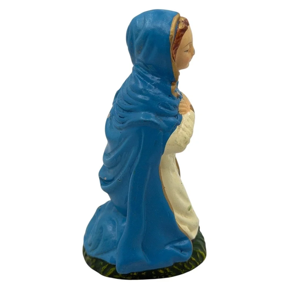 Vintage Japan Mary Nativity Hand-Painted Figurine‎ Christmas Holiday Decor